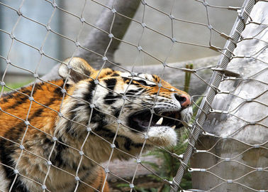 Siatka zoo 316 / 316L ze stali nierdzewnej, ogrodzenie ochronne klatki tygrysa